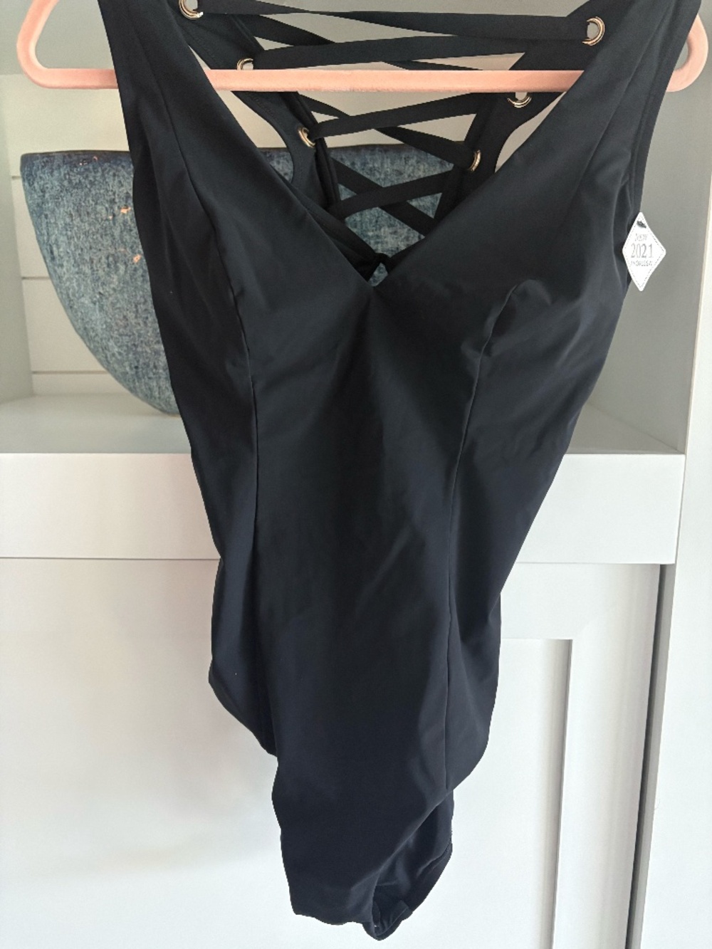 Amoressa Black shaping one piece swimsuit, brand new